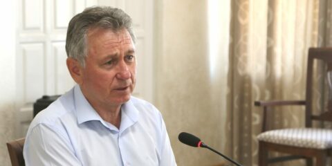 Глава администрации Волгодонска Виктор Мельников дал первую пресс-конференцию после введения ограничительных мер